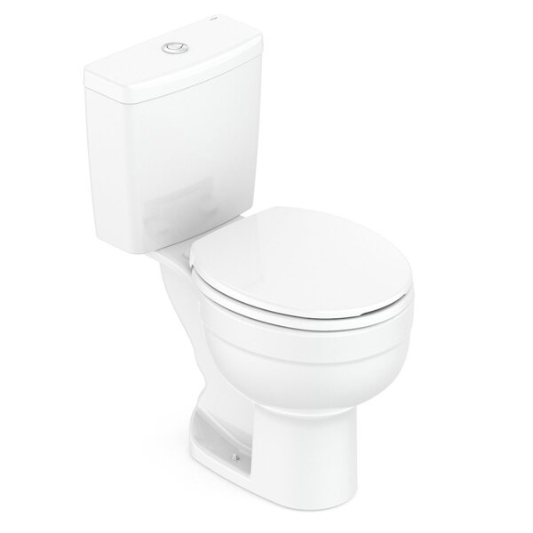 Kit Vaso Sanitário Com Caixa Acoplada E Assento Soft Close Acesso Confort Branco - Incepa - Imagem 2