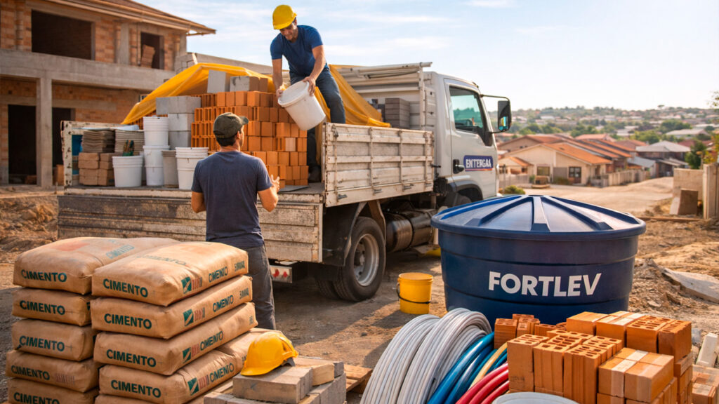 Material de construção em Salto com entrega rápida – Estrela do Vale